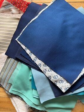 Assorted Vintage Fabric Swatch Quilter Bundle